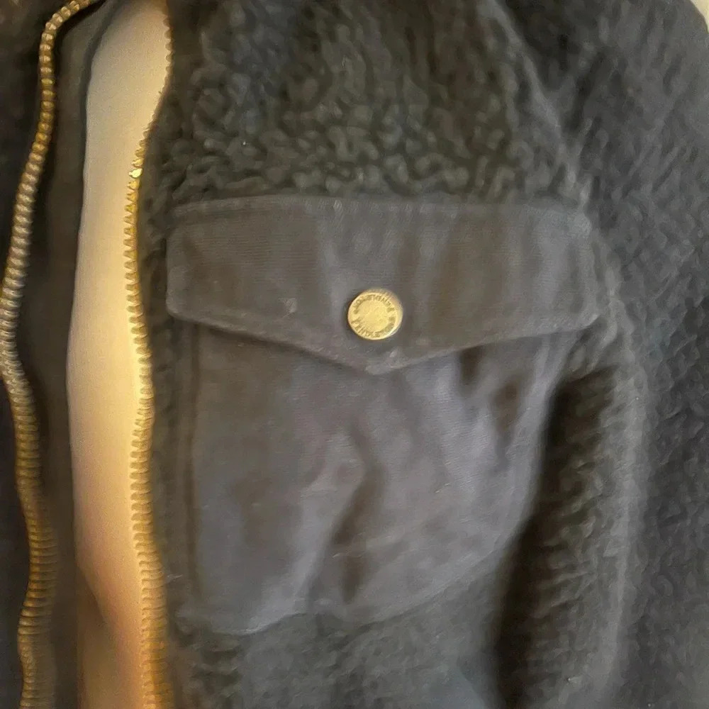 Pendleton River Rock Sherpa Jacket-Black Size Sma… - image 4